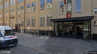 Værkstedslokaler til leje i Södermalm - Foto fra Google Street View