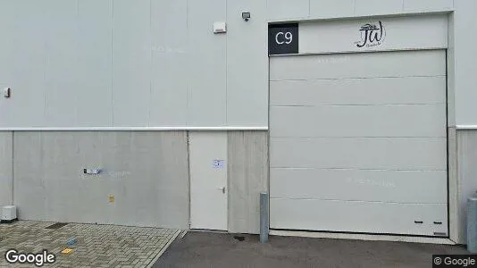 Værkstedslokaler til leje i Merchtem - Foto fra Google Street View